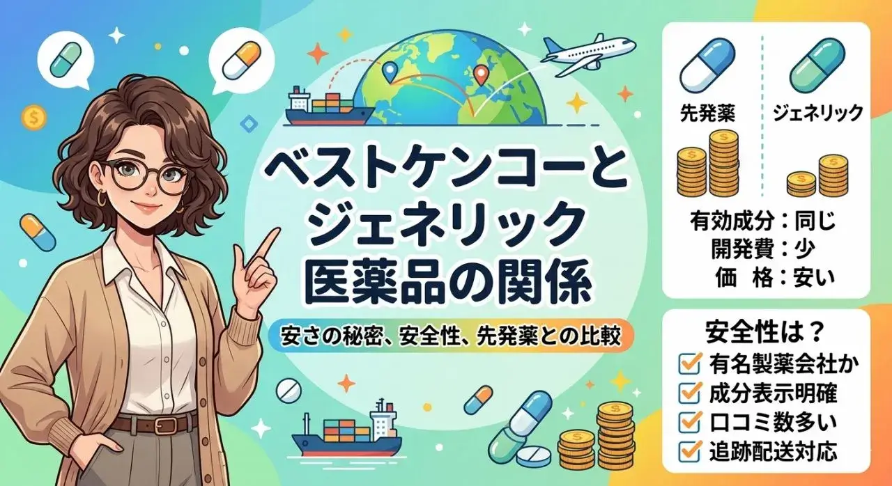 ベストケンコーとジェネリック医薬品の関係